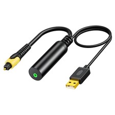 Digital SPDIF to Analog 3.5mm Stereo Sound Cable Digital to Analog Sound