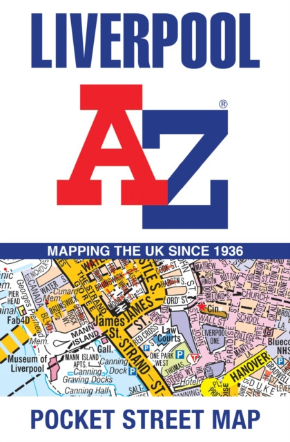 Liverpool A-Z Pocket Street Map by A-Z Maps (Sheet map, folded)