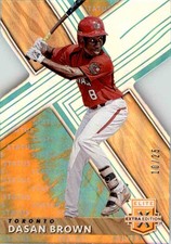 Dasan Brown 2019 Panini Elite Extra Edition Status Die-Cut Tie-Dye #83 10/25