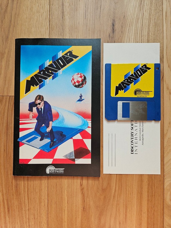 Marauder II (1986, Commodore Amiga, Discovery Software, 3.5") w/ Manual