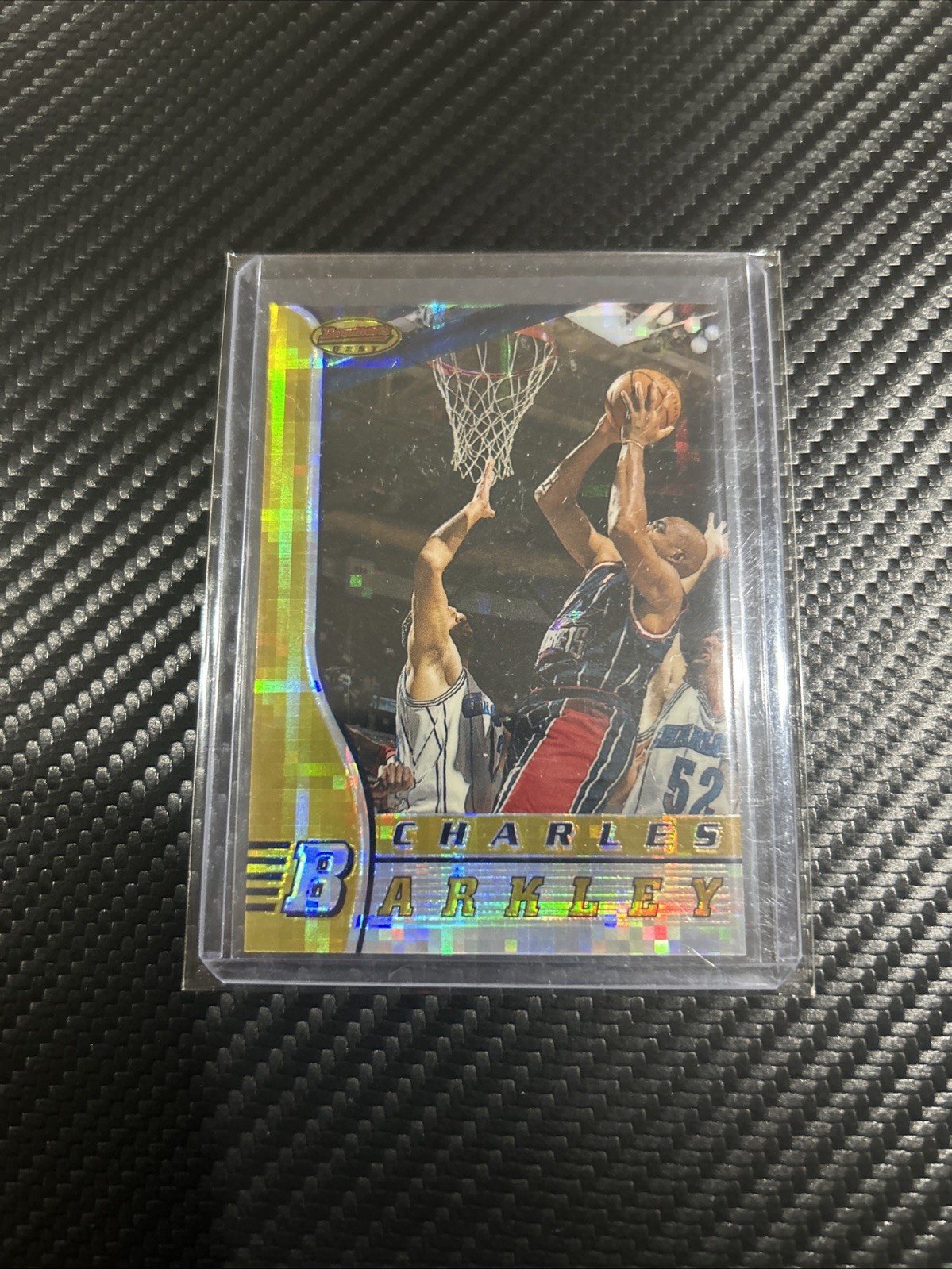 1996 Bowman’s Best #46 Charles Barkley Atomic Refractor SSP 90’s Inserts 🔥