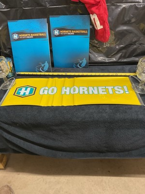 Hornets Roll Up Banner