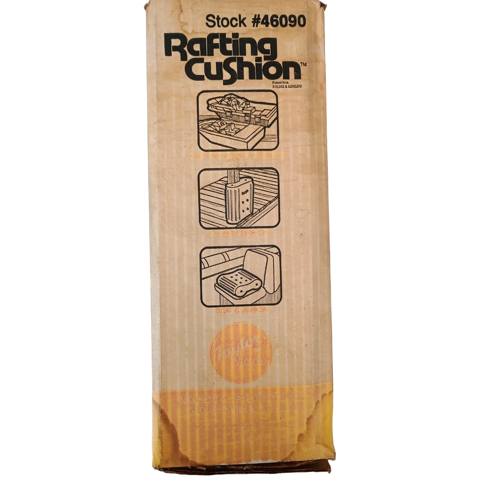 全新 (15 英寸 x 15 英寸)白色泰勒制作漂流垫 *mocinc.1982 * — 第 3/4 张图片