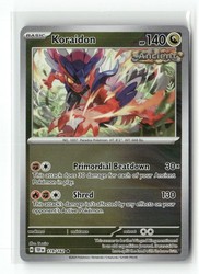 Koraidon 119/162 Temporal Forces Reverse Holo