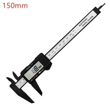 Image of Digital Caliper 150mm 100mm Electronic Vernier Carbon Fiber Measuring Tool