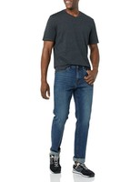 Amazon Essentials Herren T-Shirt V-Ausschnitt 2Er-Pack Charcoal Heather