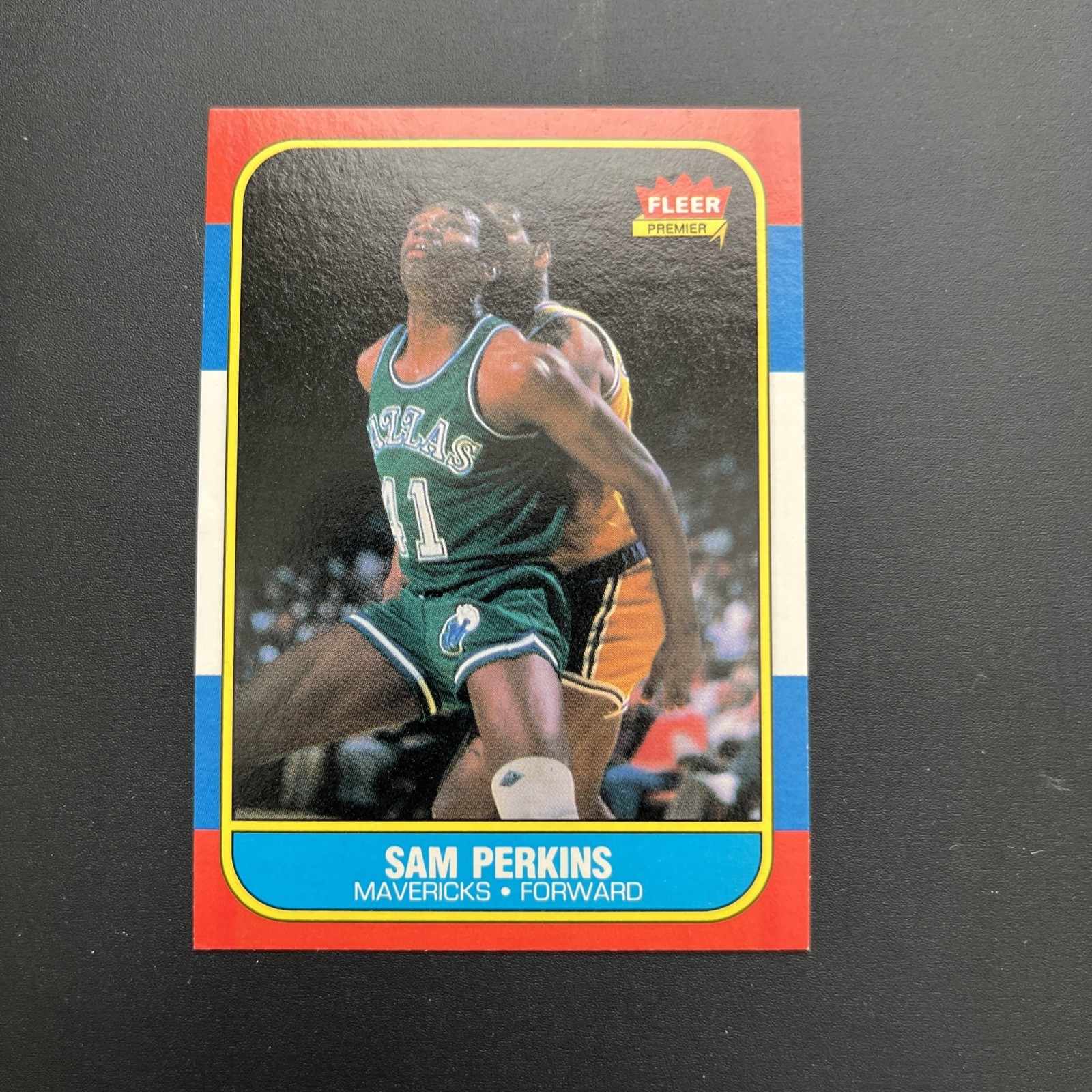 1986-87 Fleer - Sam Perkins #86 Rookie Card