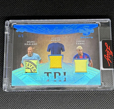 Leaf 2026 Jersey Triathlete Patch Memo Holo 4/ 5 Yamal Haaland & Mbappe