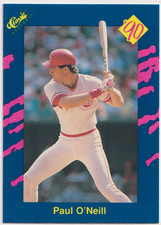 1990 Classic #117 Paul O'Neill Cincinnati Reds