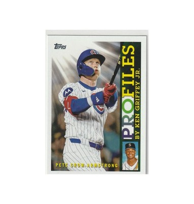 2025 Topps Pete Crow-Armstrong ProFiles TP-13 Chicago Cubs