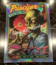 PUSCIFER Poster AP Glitter Foil 7/20 💯Official Merch Artist Signed Sessanta 2.0