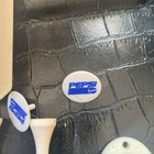 VTG Pepsi Branded Wood Golf Tees With Golf Ball Marker & 1 Divot Tool     N O S — photo 3