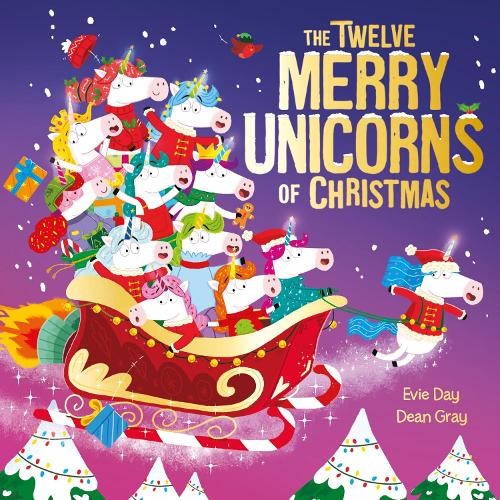 The Twelve Merry Unicorns of Christmas by Evie Day (Paperback Book) - Image 7