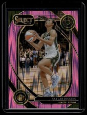2025 Panini Select WNBA #226 Skylar Diggins Pink Flash Prizm