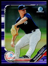 2019 Bowman Chrome #BCP-249 Clarke Schmidt Prospects Purple Refractor /250