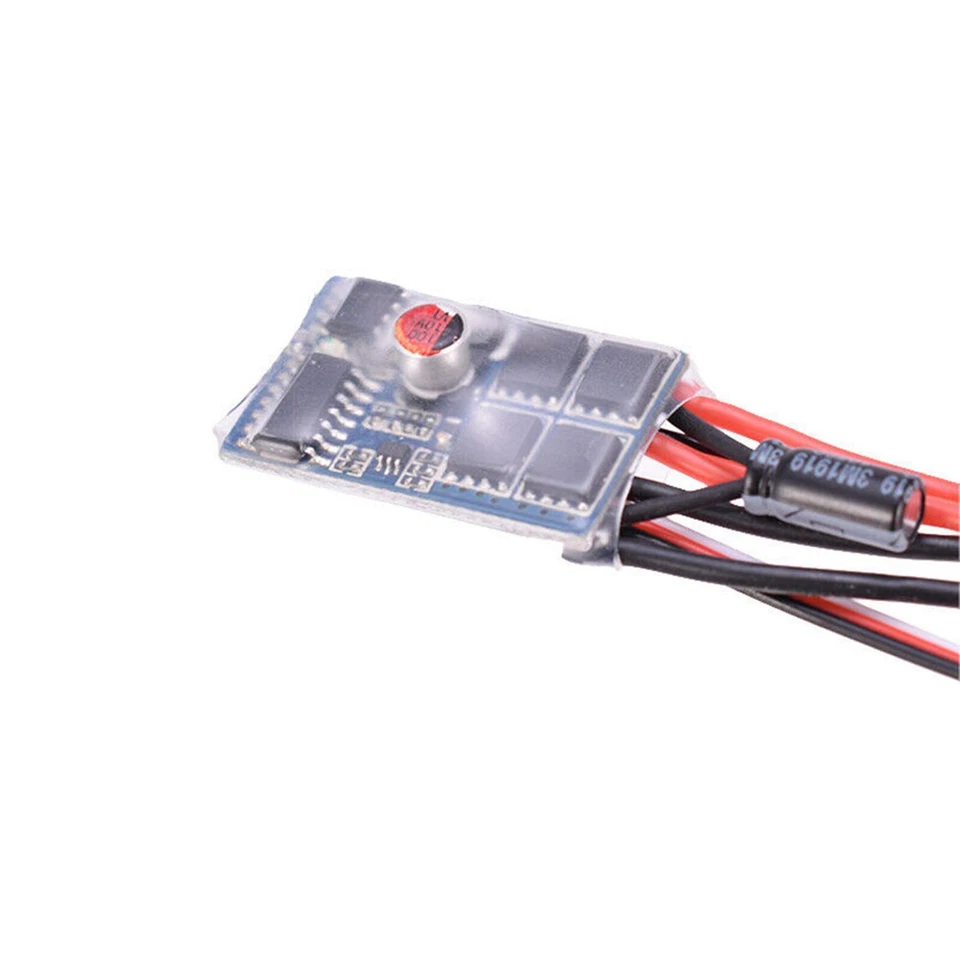 ESC 10A Brushed Two Way Motor Speed Controller For 1/16 1/18 1/24 RC Car Model b - Image 3 of 4