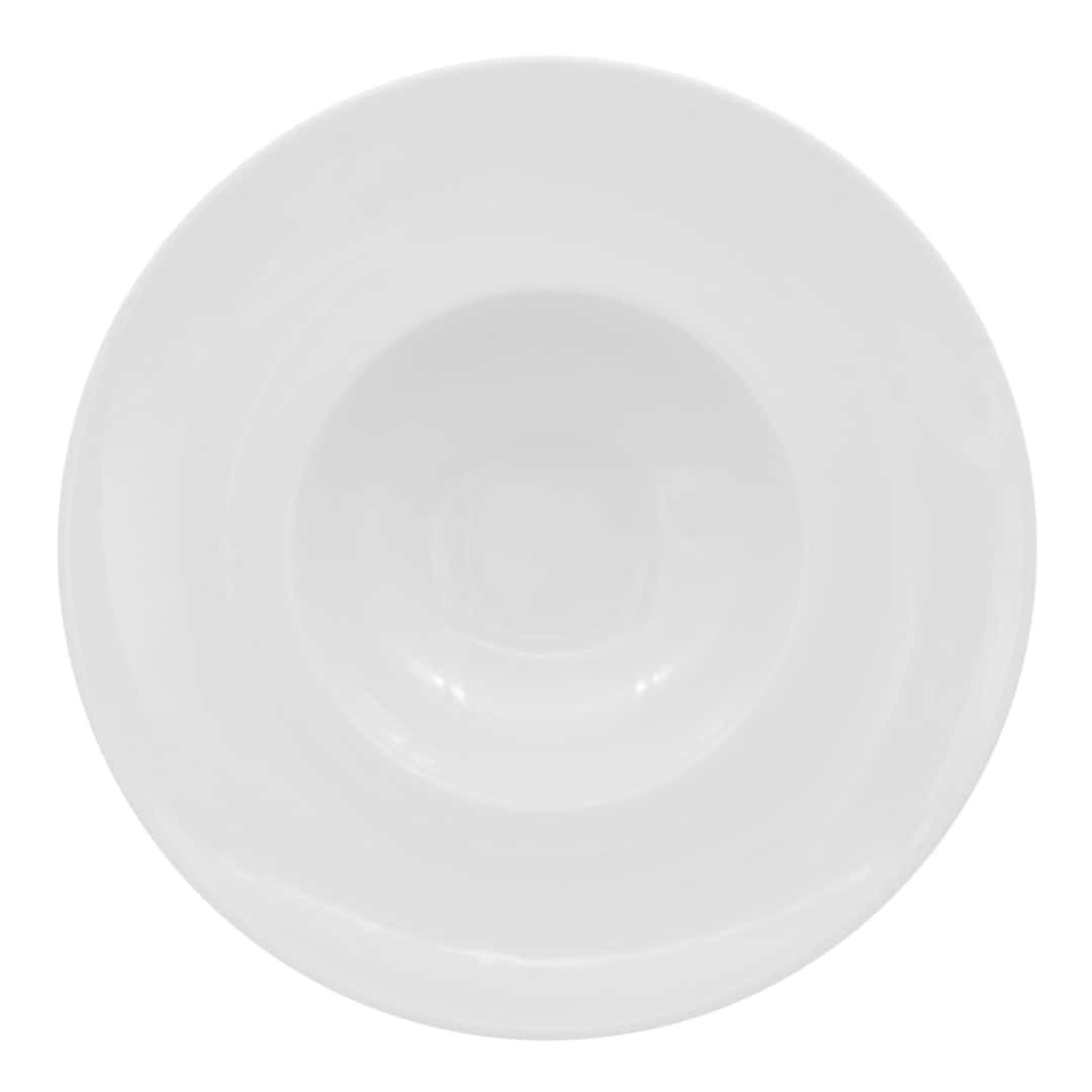 SATURNIA Pasta Bowl Naples White 27.5Cm Porcelain Restaurant Made In Italy