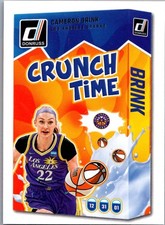 Cameron Brink 2025 Donruss WNBA Crunch Time #17 Los Angeles Sparks