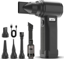 Electric Compressed Air Duster, 300,000RPM Cordless Air Blower for Dust Removal,