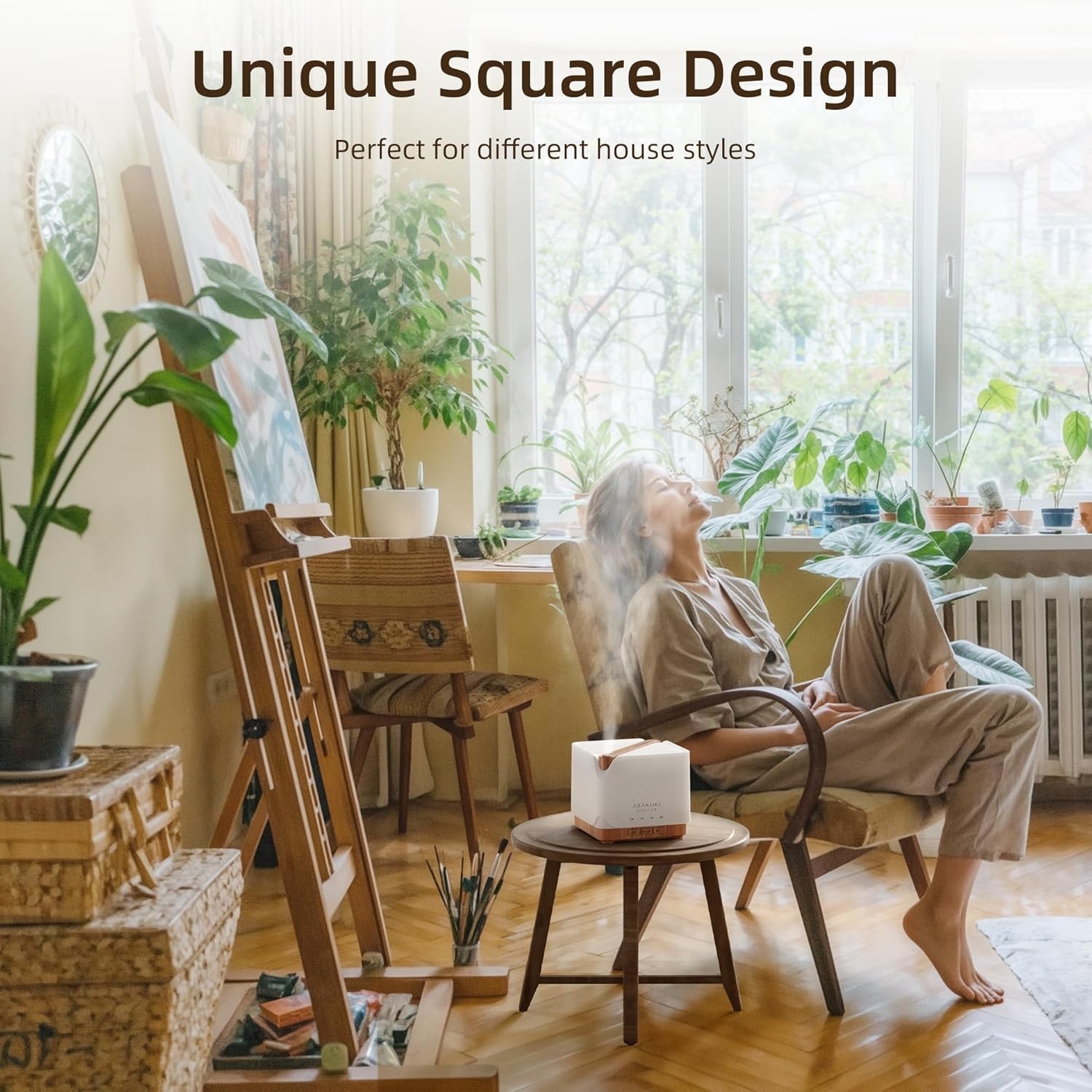 700ml  Essential Oil Diffuser - 5-in-1 Aromatherapy thumbnail 5