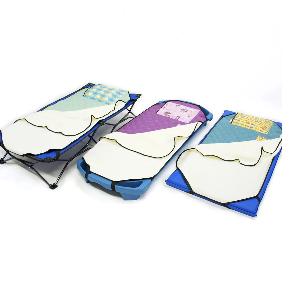 Tapete para Cochilo Infantil Tot Cot - Capa de Cama para Creche Pré-Escolar Infantil com Cobertor a... - Imagem 4 de 4