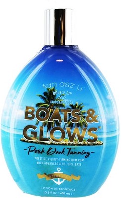 Boats & Glows Posh Dark Tanning Lotion from Tan Asz U. 12.5 fl. oz