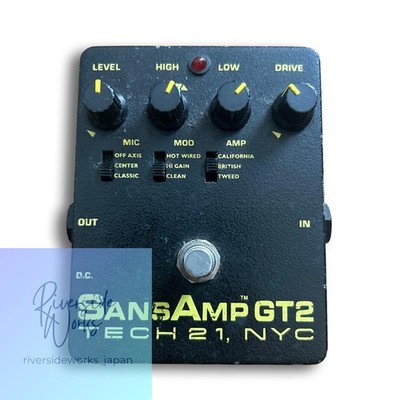 Tech 21 SansAmp GT2 Gitarren-Effekt-Pedal (frühes Modell) Probleme