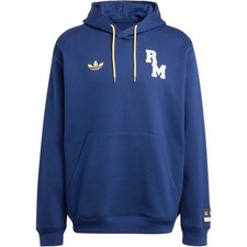 adidas Originals Vrct FW24 Real Madrid Logo Letter Warm Hoodie