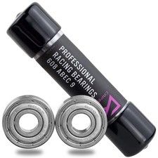 ABEC 9 Precision Skate Bearings, 608 Size, Pre-Lubricated, Inline, Roller, De...