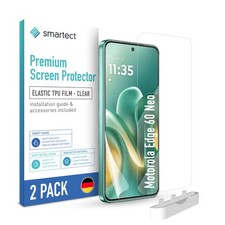 2x TPU Schutzfolie Klar für Motorola Edge 60 Neo Displayschutz Panzerfolie Folie