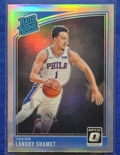 2018-19 Panini Donruss Optic - Rated Rookie Landry Shamet #158 Silver Prizm (RC)