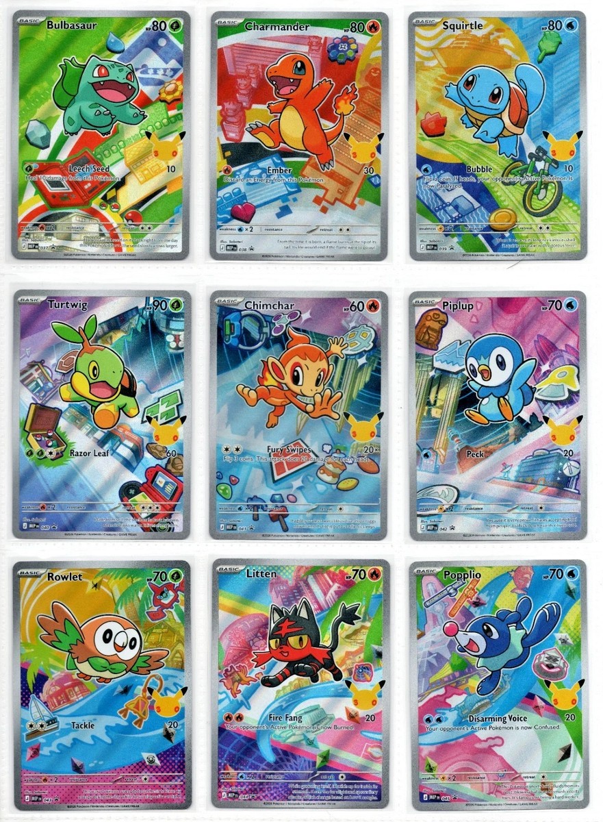 Pokemon TCG - First Partner Illustration Collection Series