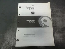 John Deere 246 Rotary Broom for 50 Series Tractors Operator's Manual  OM-M73990