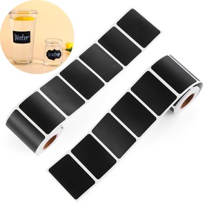 120pcs Roll Waterproof Chalkboard Kitchen Spice Label Stickers