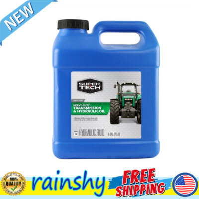 2 Gal Tractor Hydraulic Transmission Fluid OEM Protection Chatter Suppression 
