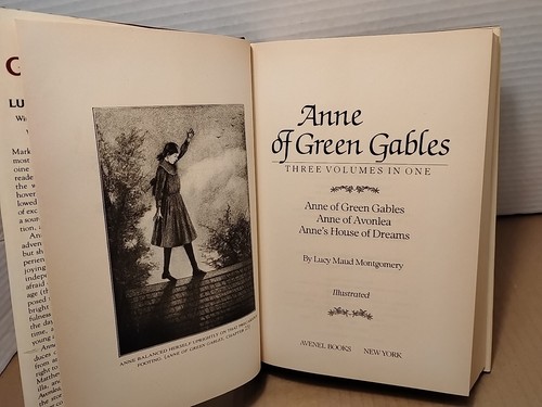 Anne of Green Gables by L. M. Montgomery - 3-in-1 Edition Hardcover w/ DJ - 1988 - Picture 2 of 8