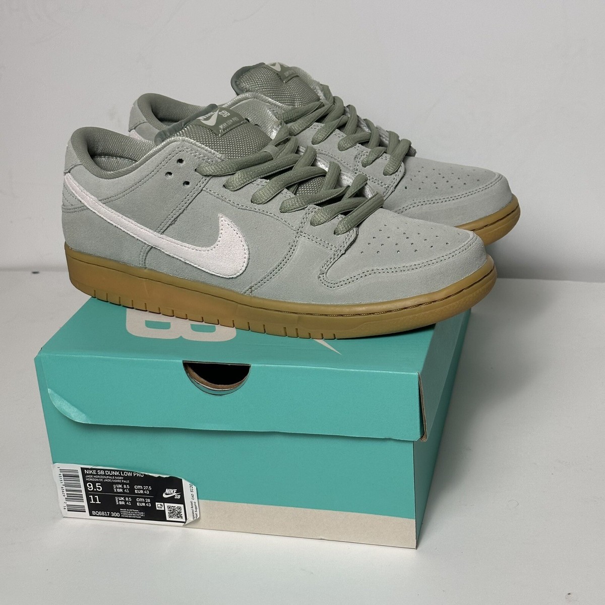 スケートボード NIKE SB Dunk Low Pro Lucky Green 9.5 ゼアスケートボード ナイキ SB ダンク ロー プロ 29㎝ - メルカリ