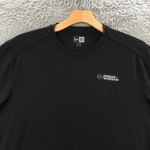 New Era Nissan Tee Tshirt Mens 2XL BLack Short Sleeve Pullover Casual Crew Neck - Picture 2 of 18