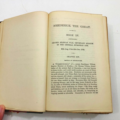History of Friedrich II of Prussia Edition de Luxe Thomas Carlyle VOL. III - Imagen 11 de 13
