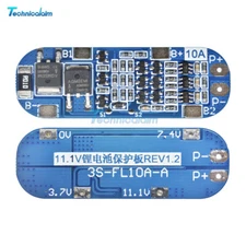 3S 10A Li-ion 18650 BMS Charger Lithium Battery Protection Board 11.1V 12.6V-