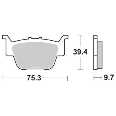 Racing Brake Pads SBS 813RSI