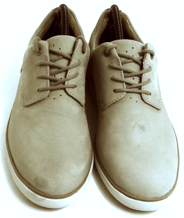 Scarpe Clarks uomo taglia 8 Oxford stringate casual marrone scamosciato 13291