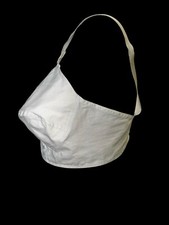 VTG 50s Charmode White Longline Bullet Bra Hook Front Closure Size 36 Pinup