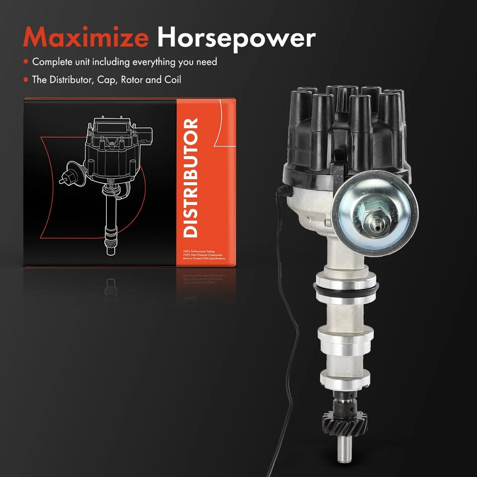 Distribuidor de encendido con tapa y rotor para Mercury Brougham Caliente Colony Park Foto 2 de 4