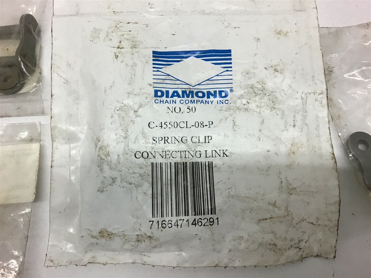 Diamond Chain Company C4550cl08p Spring Clip Connecting Link Ansi 50 5 8 Pitch For Sale Online Ebay