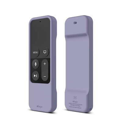Apple TV Remote Case - elago  R1 Intelli Case for 4K / 4th Generation [Lavender]