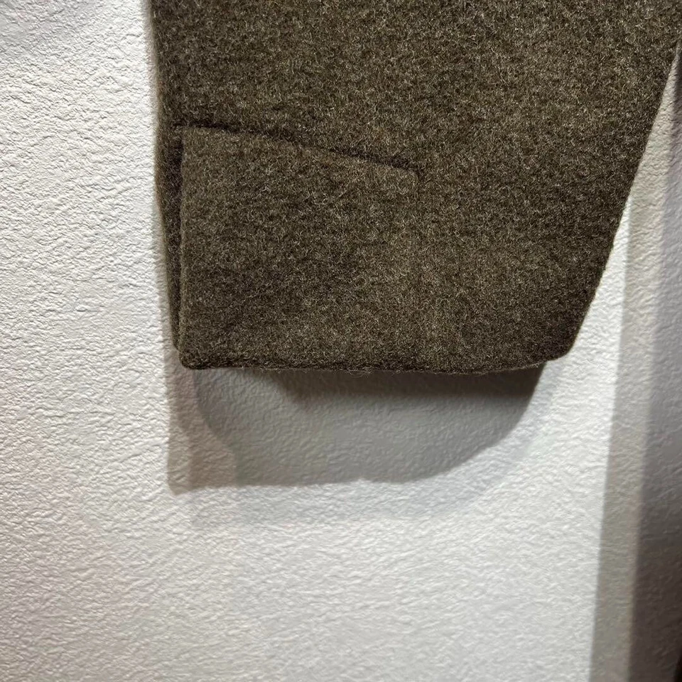 Chaqueta Abrigo Chesterfield Vintage Y's Ys Yohji Yamamoto Lana Sin Botones Japón Foto 4 de 4