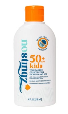 NoStingz Jellyfish Protection Reef Friendly Kids Sunscreen - 50 SPF