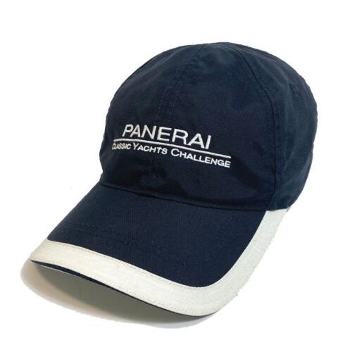 PANERAI Novelty not for sale logo Baseball cap cotton Navy - Picture 1 of 12