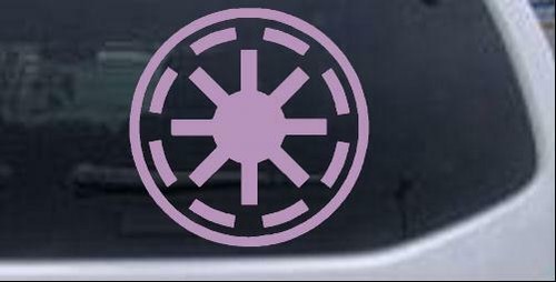Star Wars Galactic Republic Symbol Car Truck Window Laptop Decal Sticker 4X4 - Imagen 27 de 32